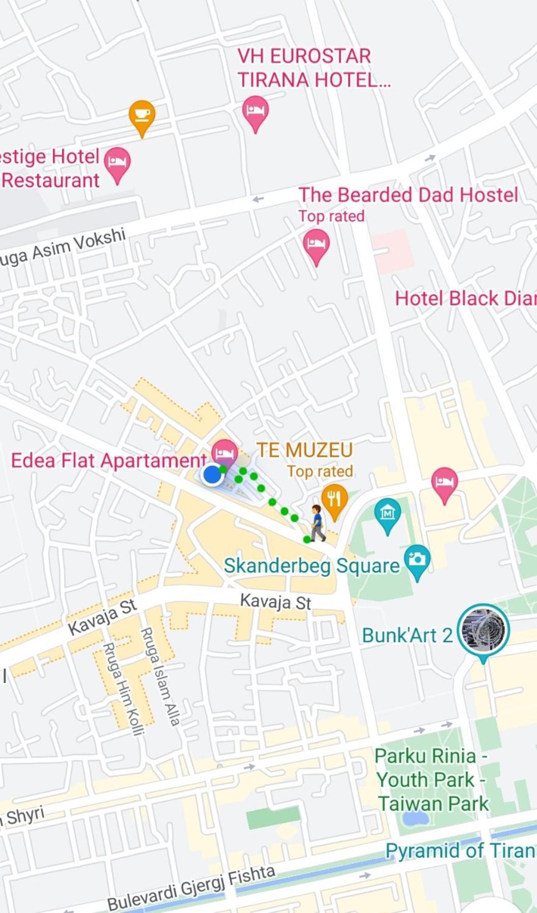 Edea Flat Lägenhet Tirana Exteriör bild